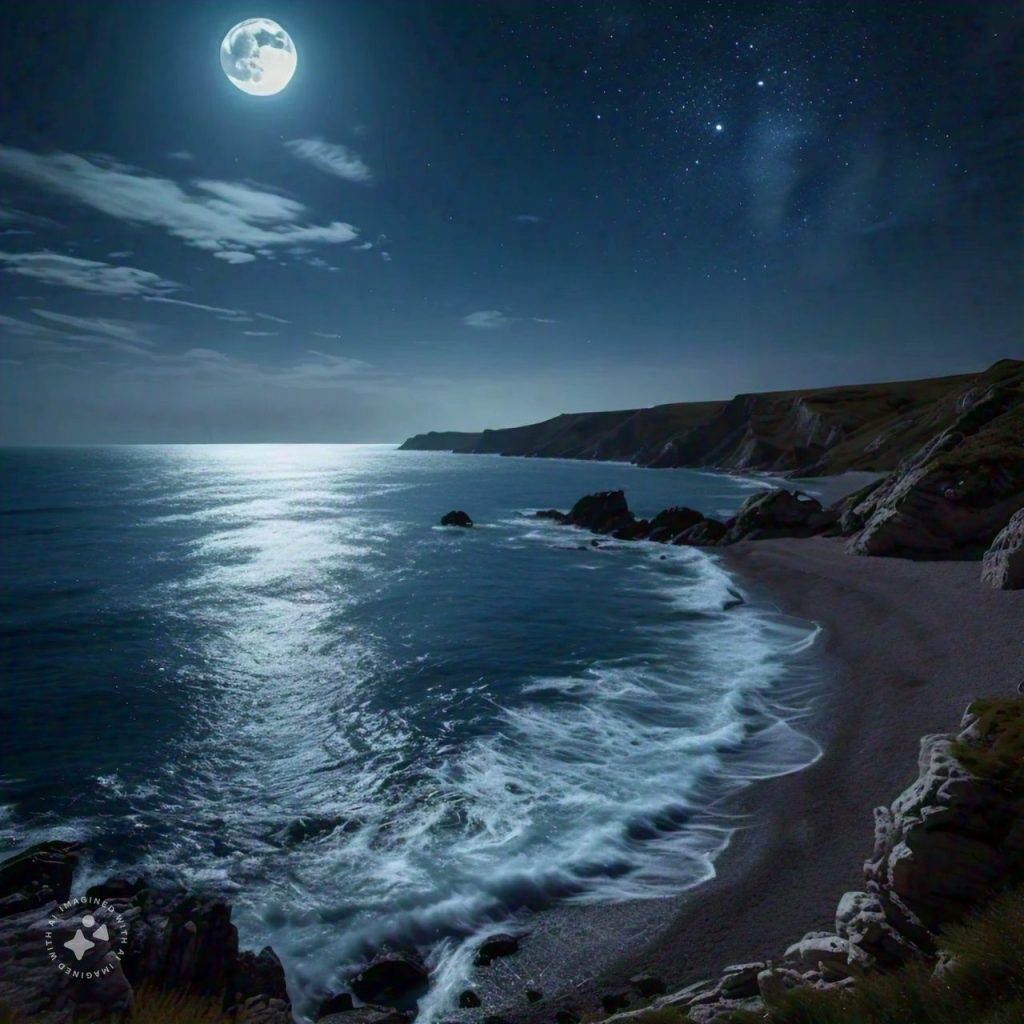 افق پہ دھندلا سا چاند